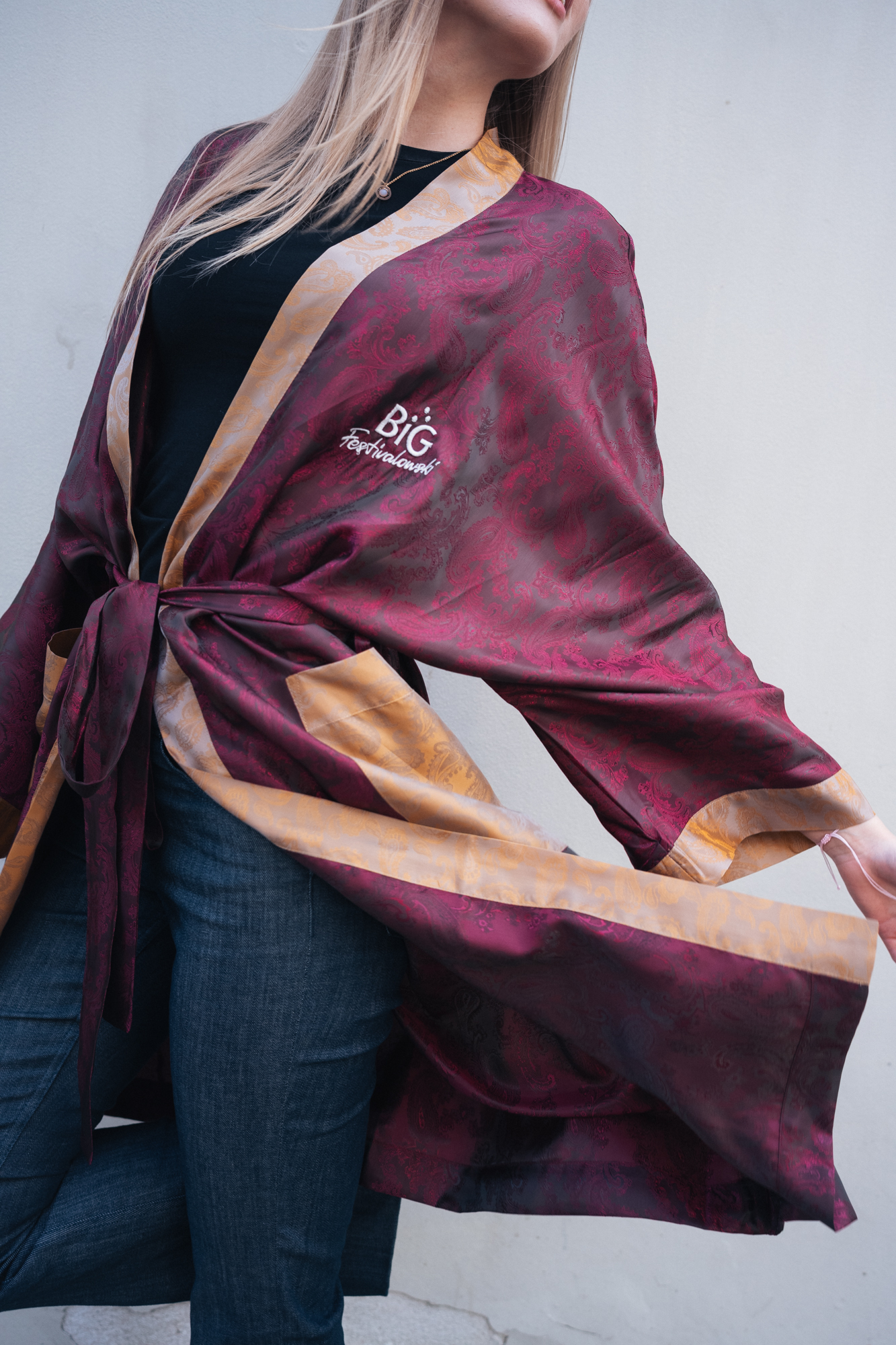 Szlafrok 2025 - Śliwkowy